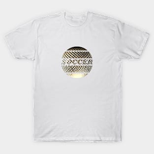 Soccer ball gold T-Shirt